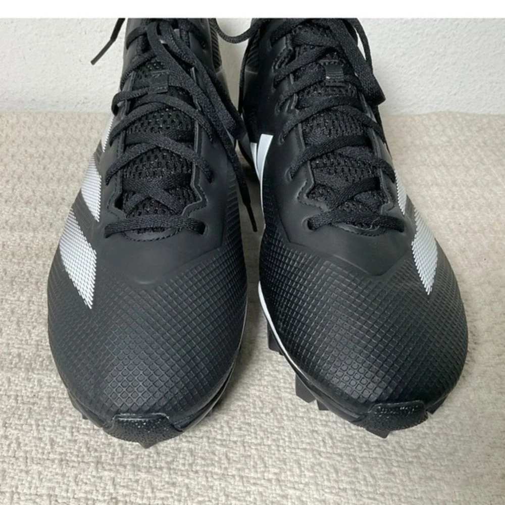 Adidas Adizero Afterburner 9 Mens‎ Football Cleats Black White IF5102 Size 13
